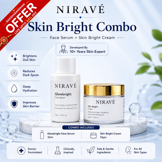 NIRAVÉ Skin Bright Combo | Doctor Formulated Skincare